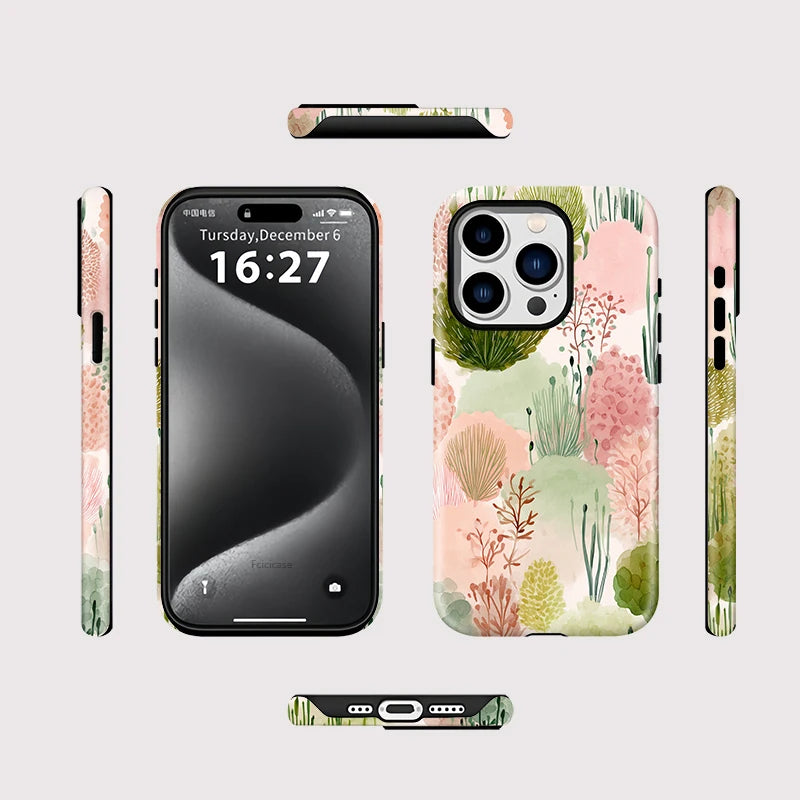 IPHONE Pastel Meadow Case