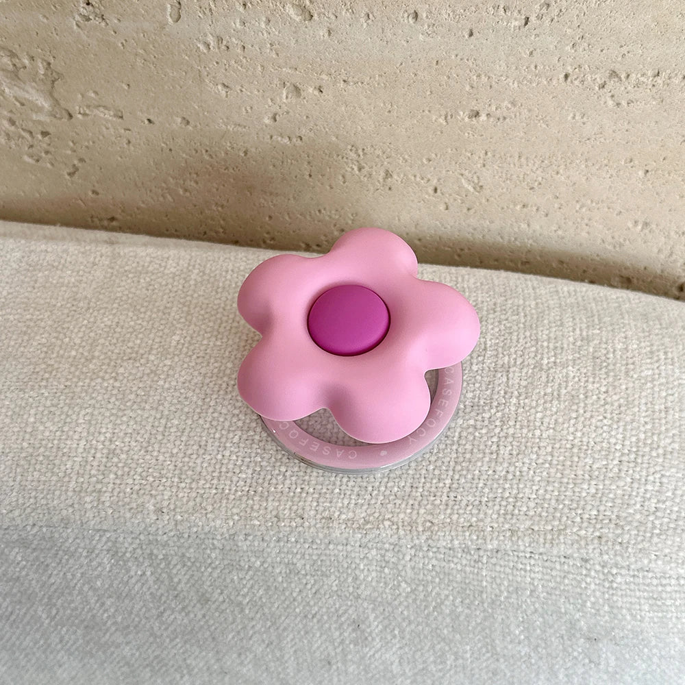 Flower Cute Heart Magnetic Case