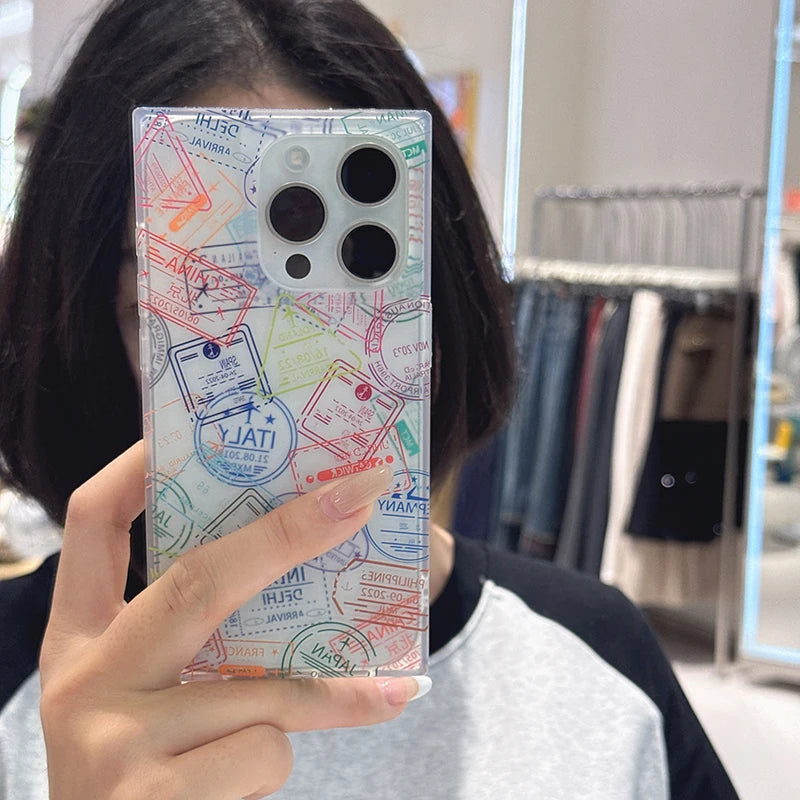 Abstract Pastel Art Case