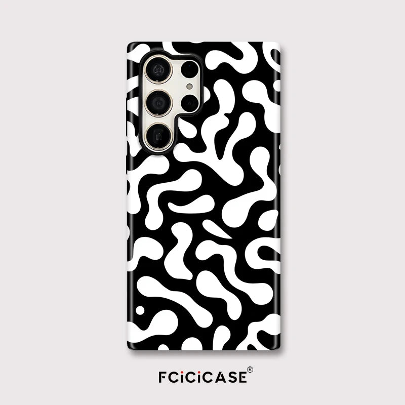 Samsung Galaxy Fluid Abstract Monochrome Case