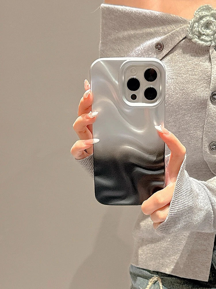 Glossy Pearl Wave Case