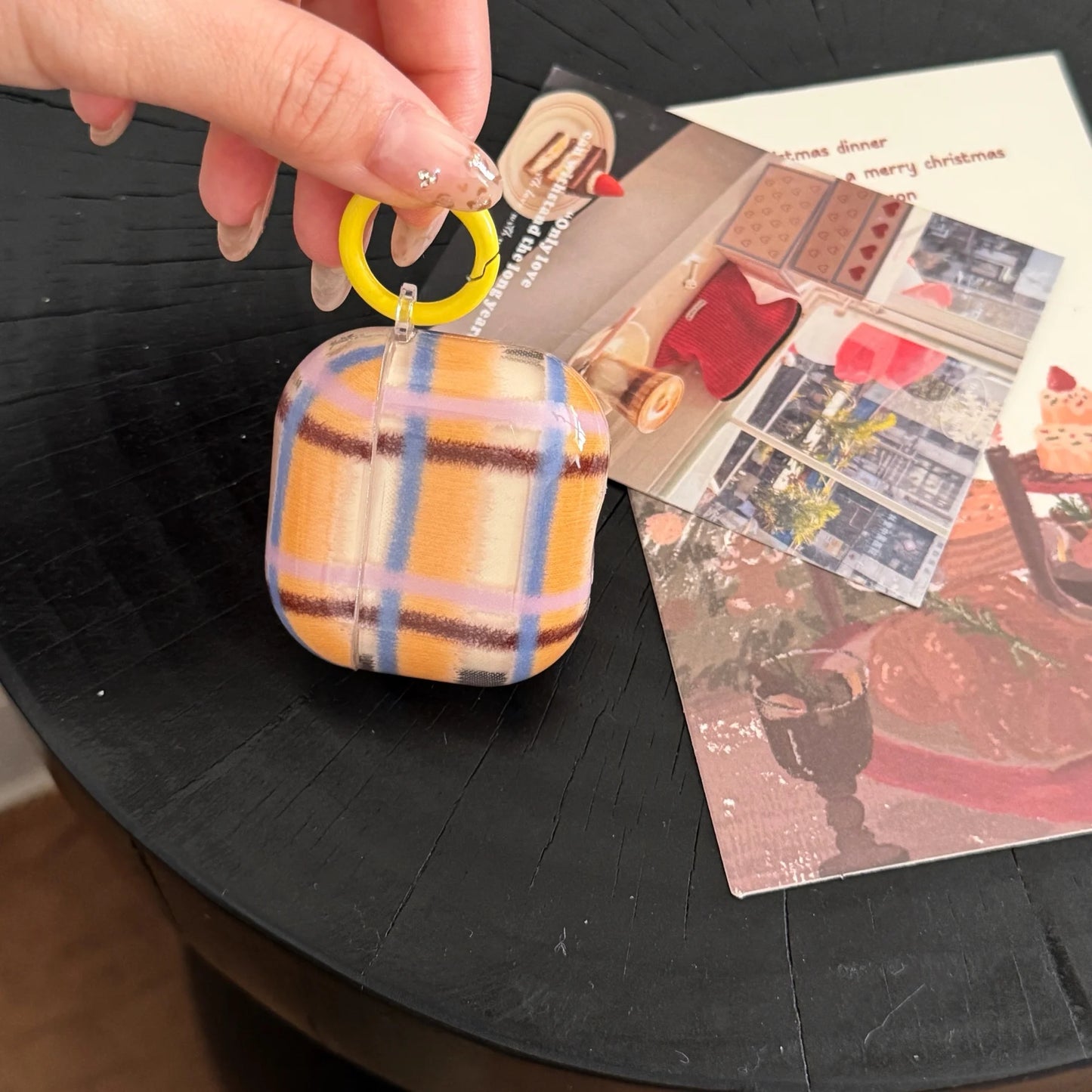 Classic Plaid AirPods Case