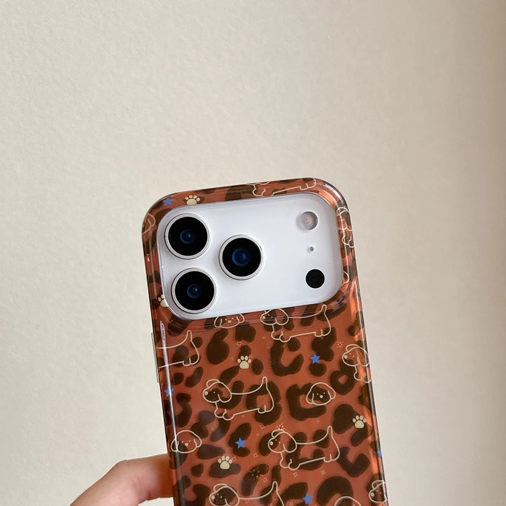 Leopard Luxe Strap Case