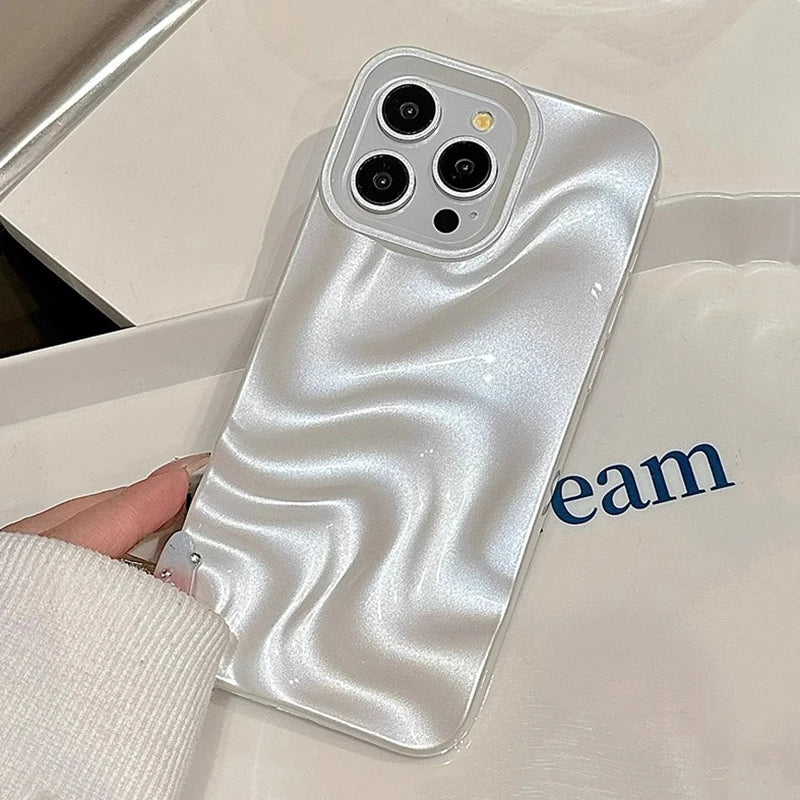 Mocha Cloud Soft Case For iPhone 17 Air 16 15 14 13 12 11 Pro Max