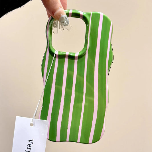 Green Knit Texture Case