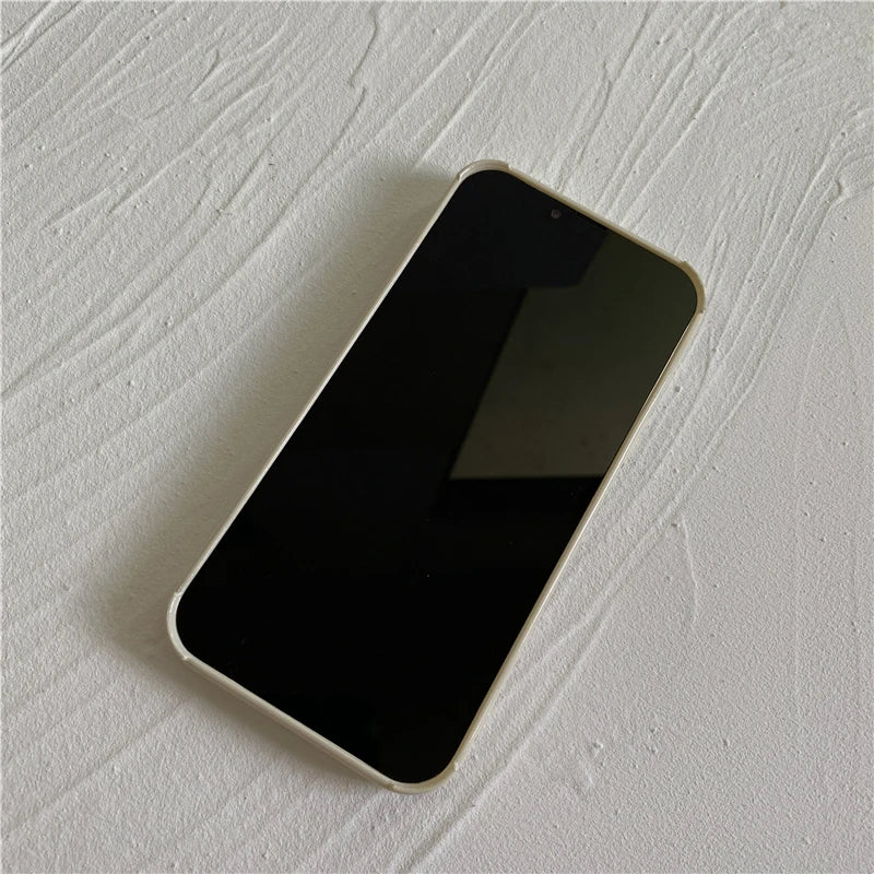 Soft Ribbed Neutral Case