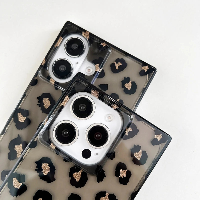 Classic Leopard Neutral Case For iPhone 17 16 Pro Max 15 13 14