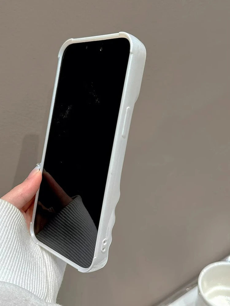 Glossy Pearl Wave Case
