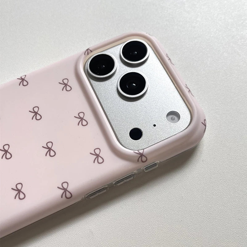 Soft Bow Aesthetic Case