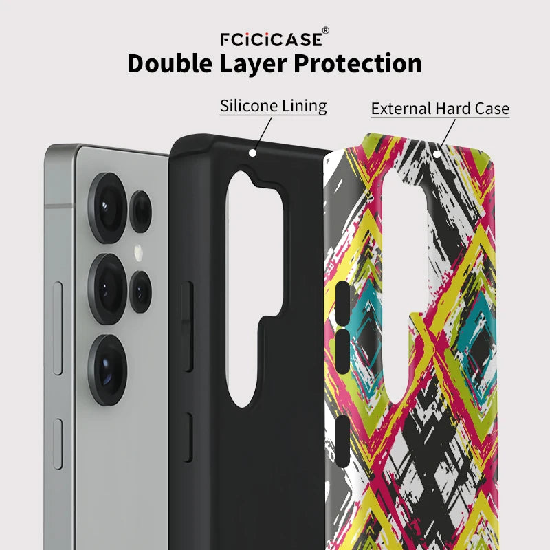 Samsung Galaxy Urban Color Grid Case