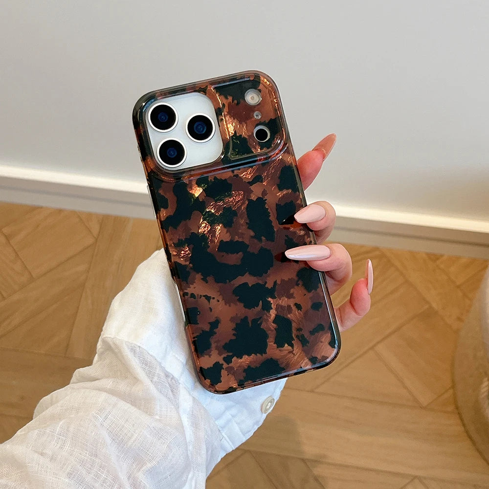 Wild Cocoa Leopard Case