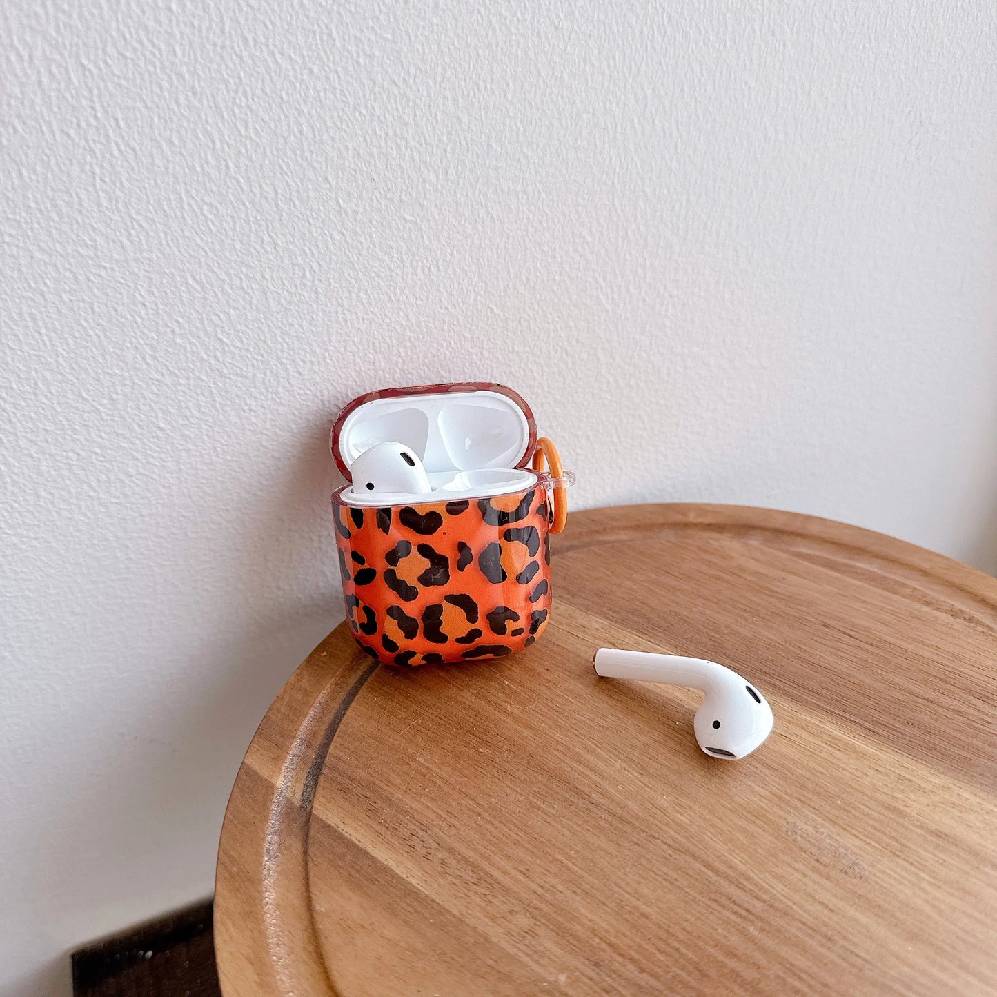Neon Leopard AirPods Case