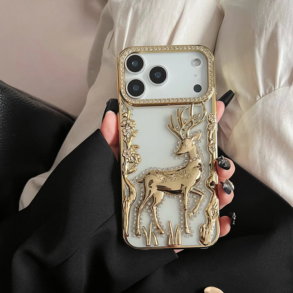 Vintage Deer Art Case