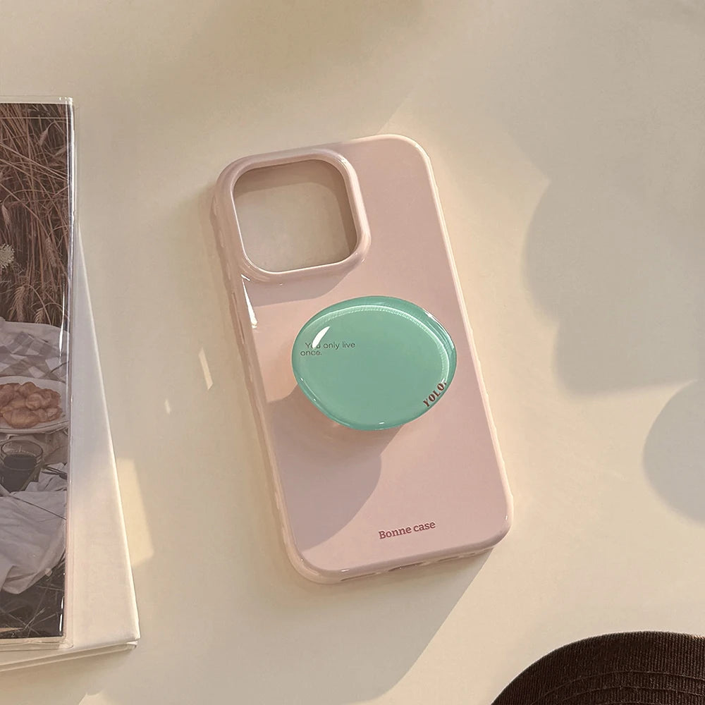 Heart Grip Wood Case for Iphone 13 14 15 16 17 Pro Max