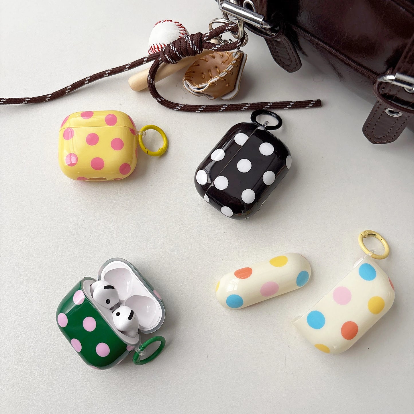 Color Pop Dot AirPods Case