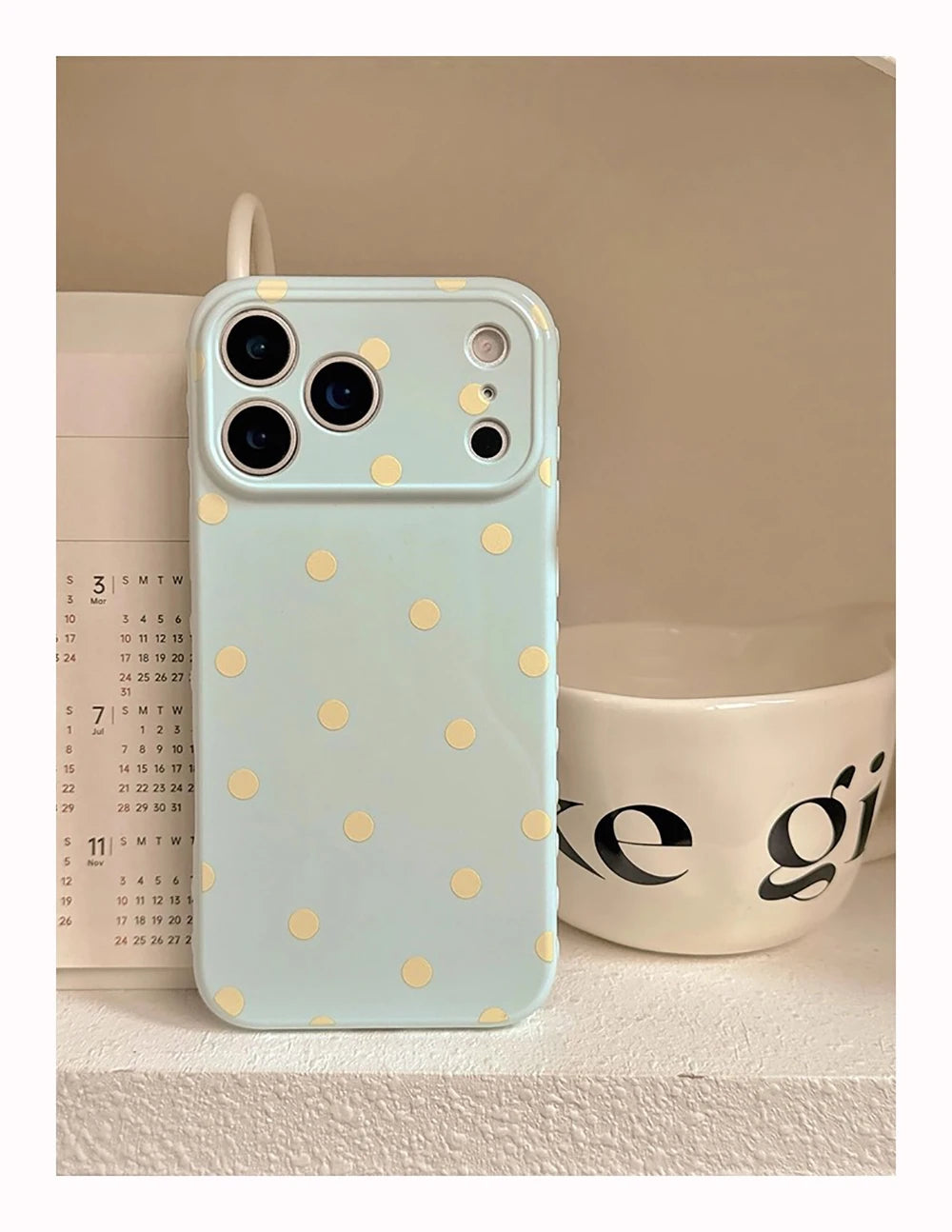 Pastel Dot Collection Case