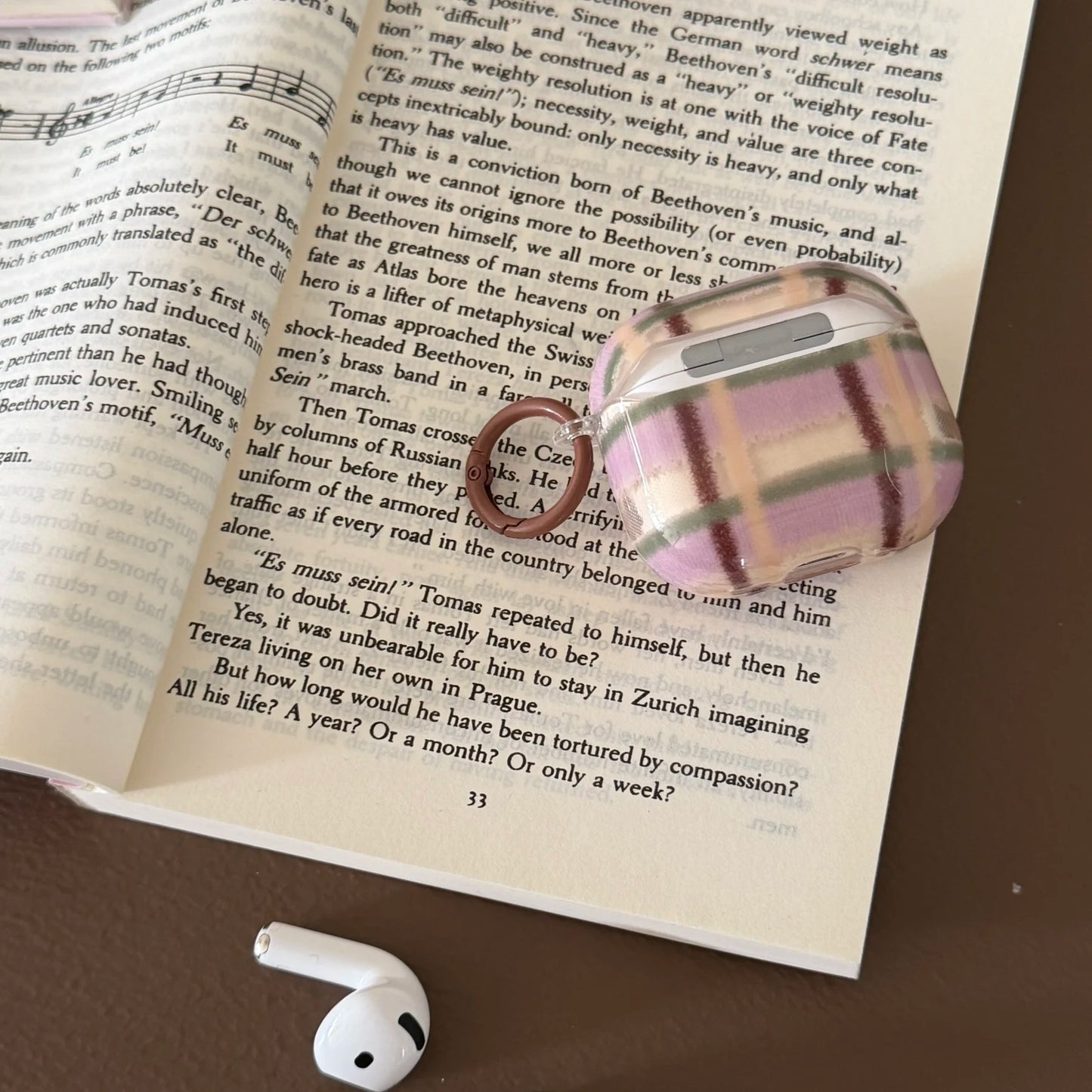 Classic Plaid AirPods Case