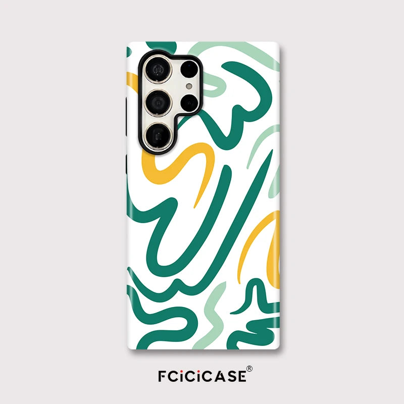 Samsung Galaxy Modern Line Art Case