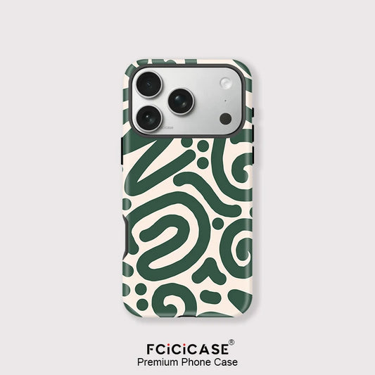 IPHONE Forest Abstract Flow Case