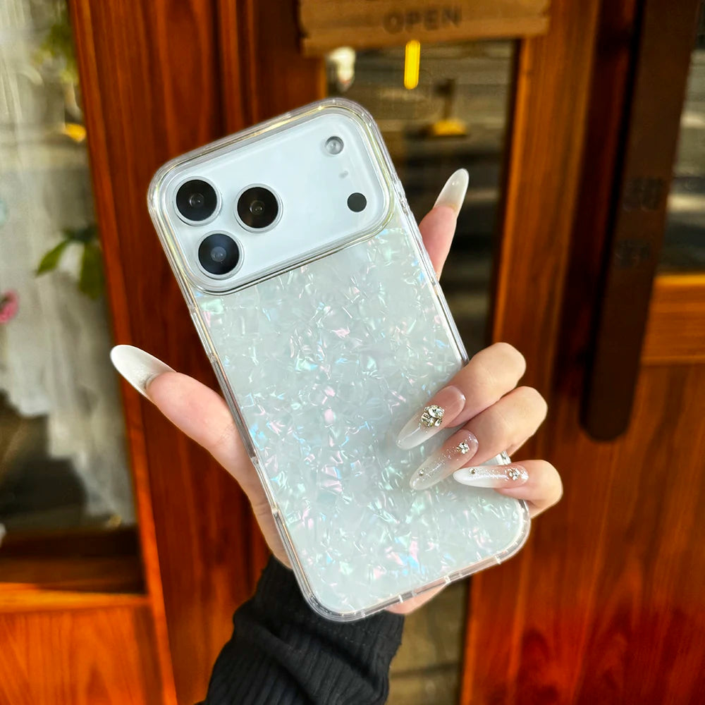 Iridescent Pearl Shell Case
