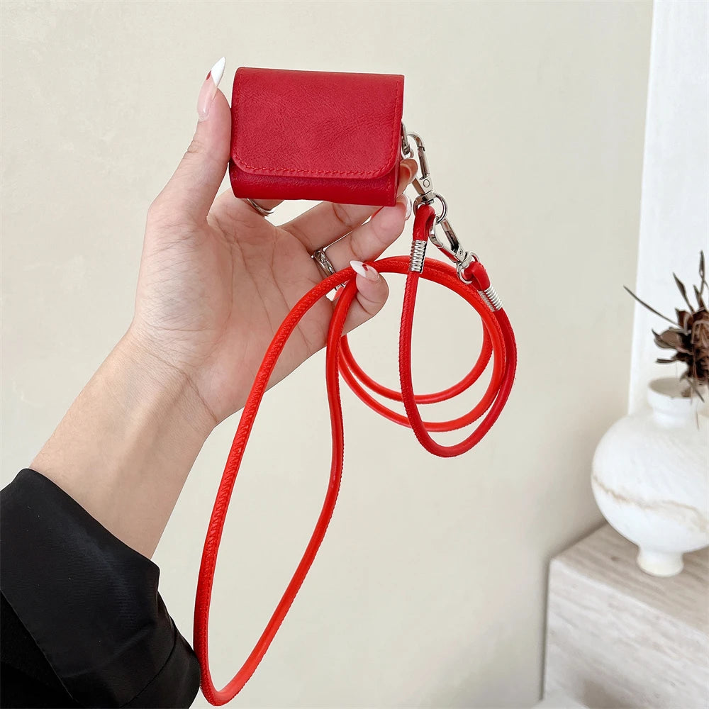 Leather Loop AirPods Case