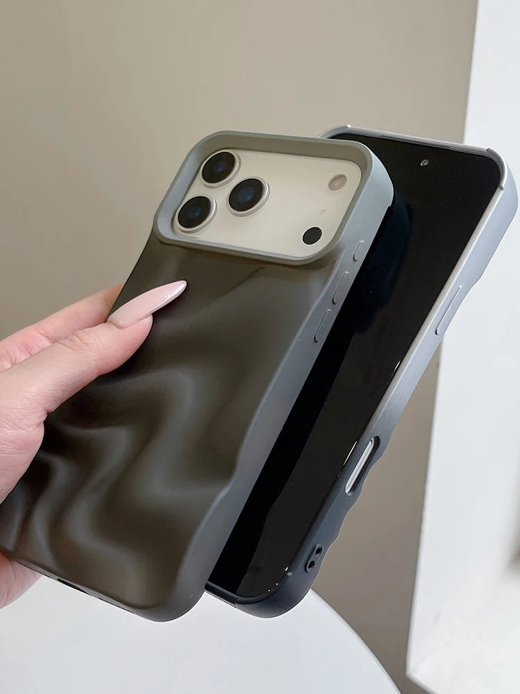 Glossy Pearl Wave Case