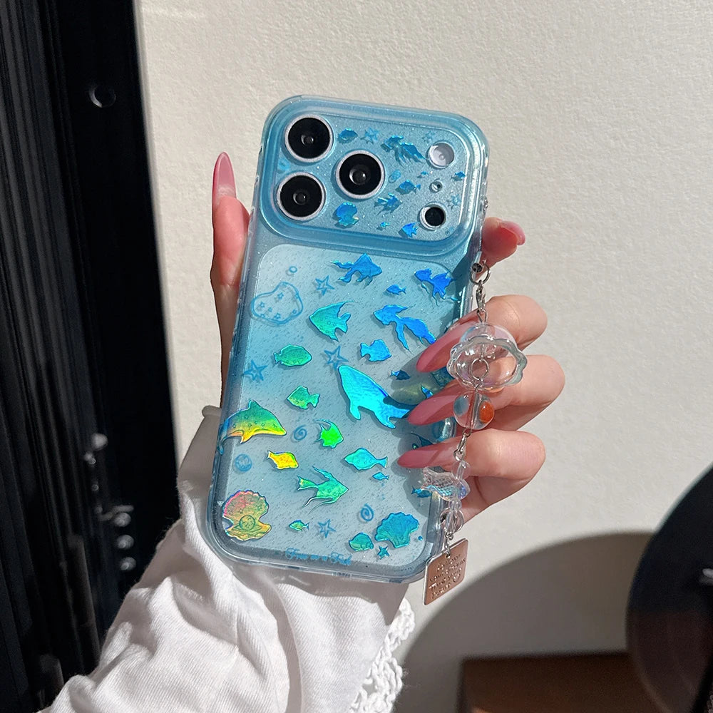 Ocean Charm Clear Case