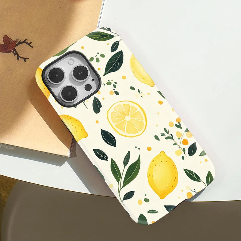 IPHONE Lemon Fresh Aesthetic Case