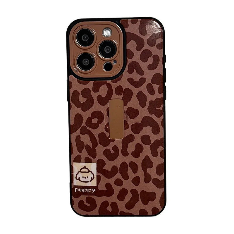 Pink Leopard Statement Case