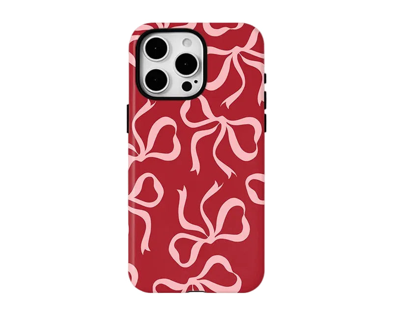 IPHONE 17 Crimson Art - Magnetic Cover