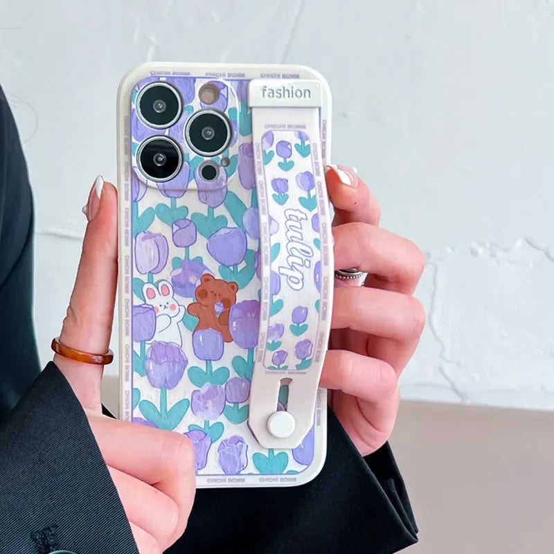 Summer Bloom Phone Holder Case For Samsung
