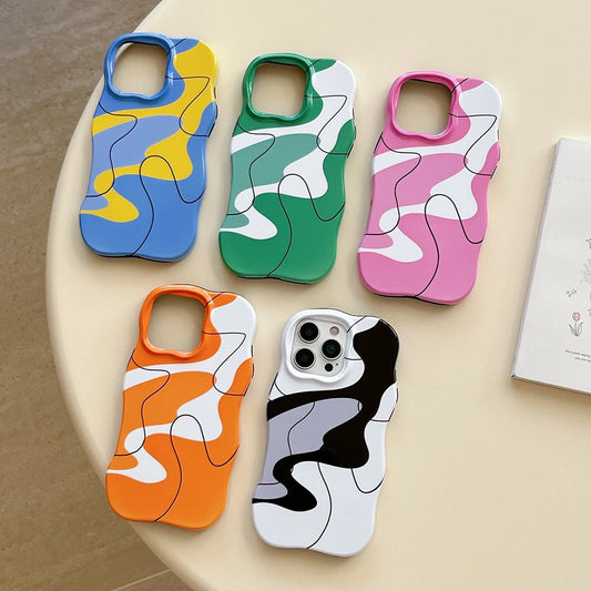 Abstract Flow Art Case