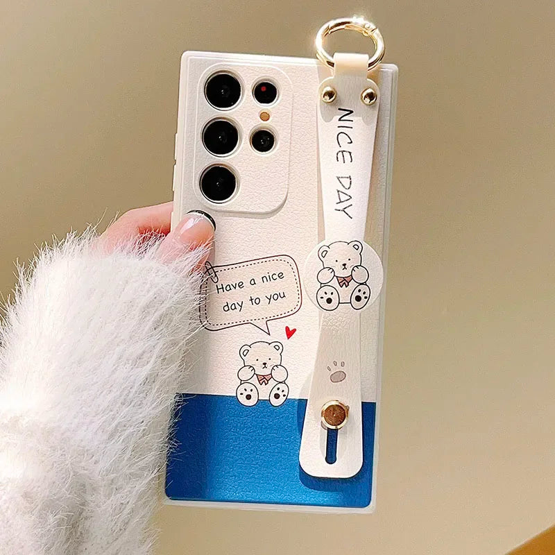 Cute Bear Cases For Samsung