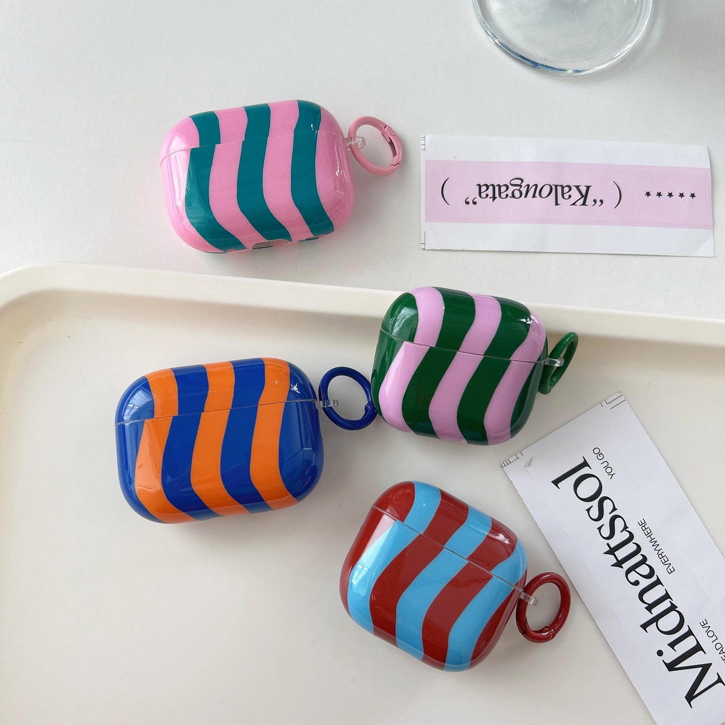 Mixed Pattern AirPods Case