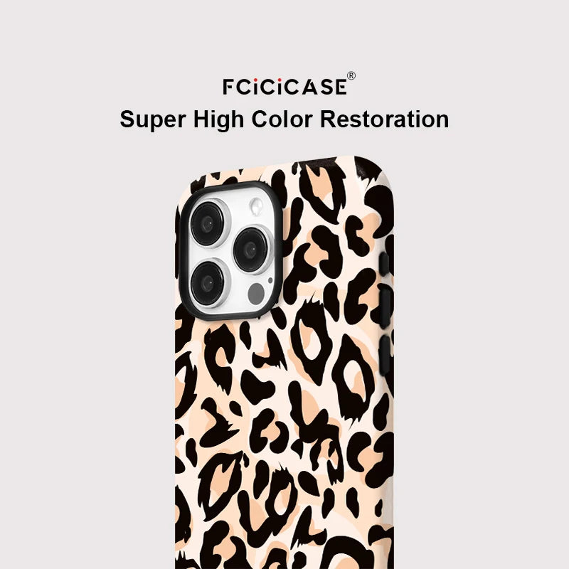 IPHONE Vintage Leopard Cream Case