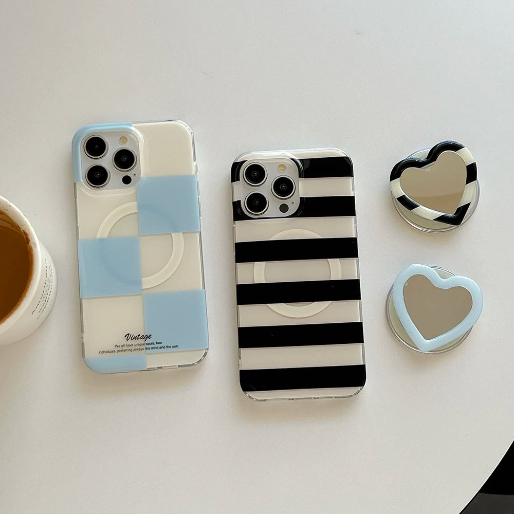 Minimal Block Stripe Case - MagSAFE