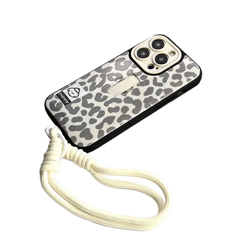 Pink Leopard Statement Case