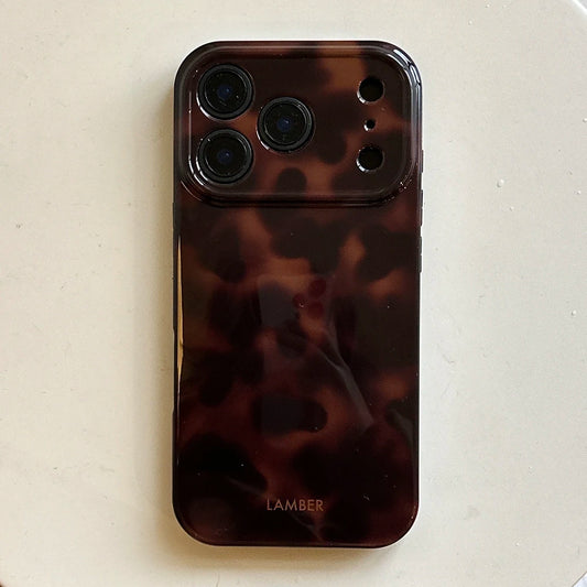 Amber Marble Glow Case