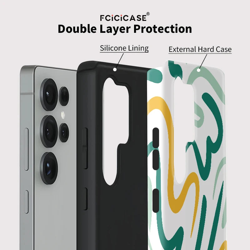Samsung Galaxy Modern Line Art Case