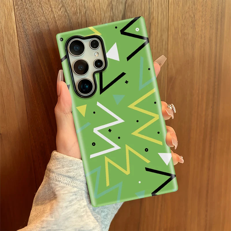 Samsung Galaxy Neon Energy Abstract Case