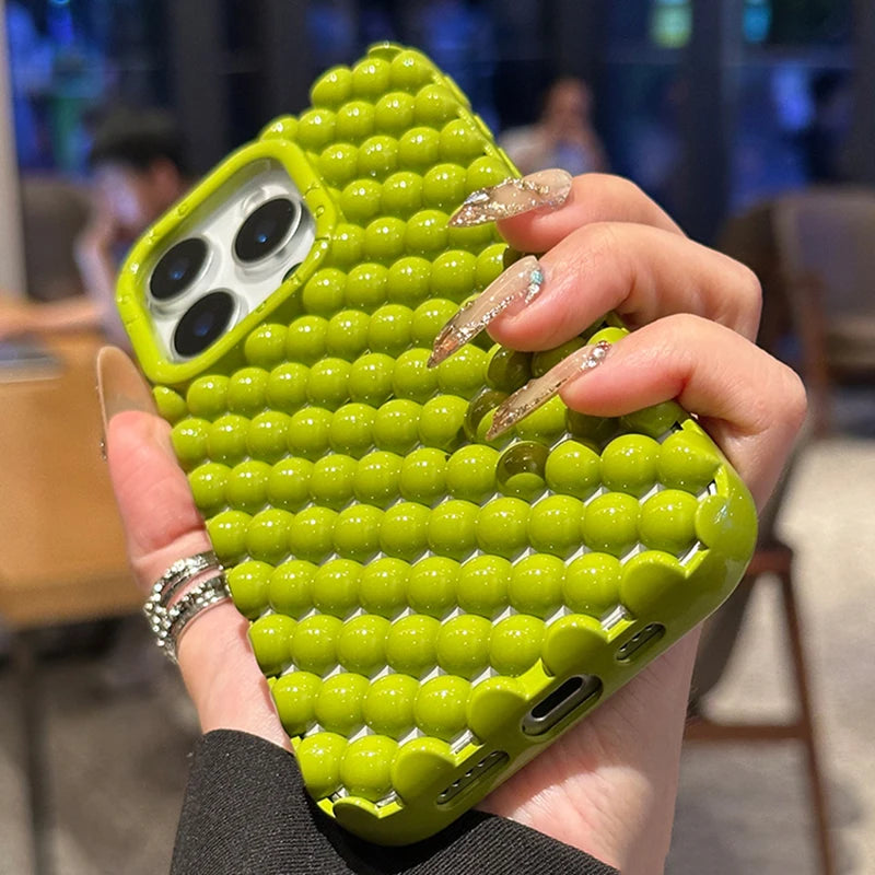 Neon Bubble Texture Case