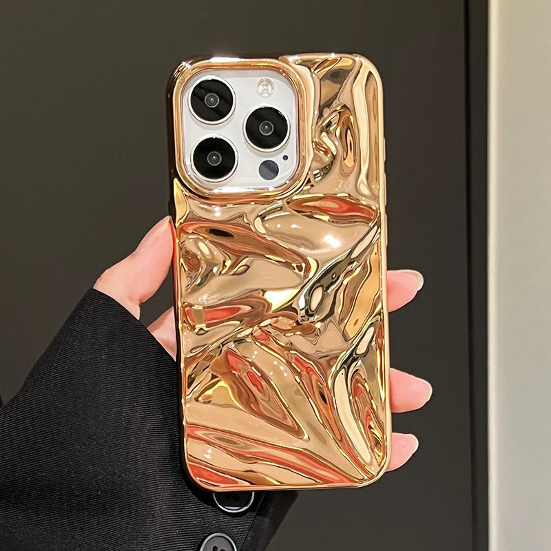 Liquid Gold Mirror Case