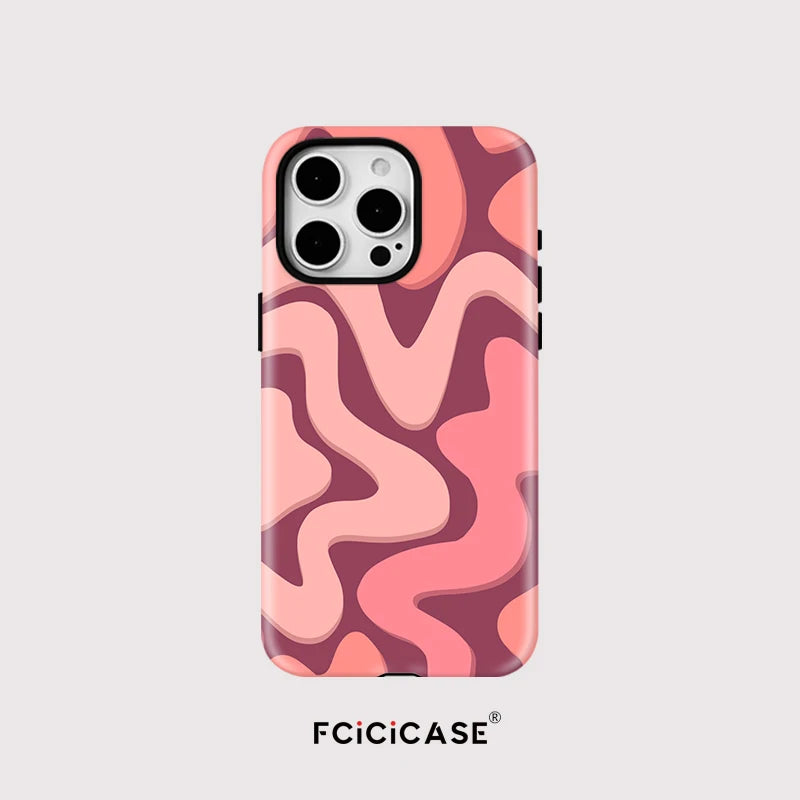 IPHONE Pink Abstract Muse Case