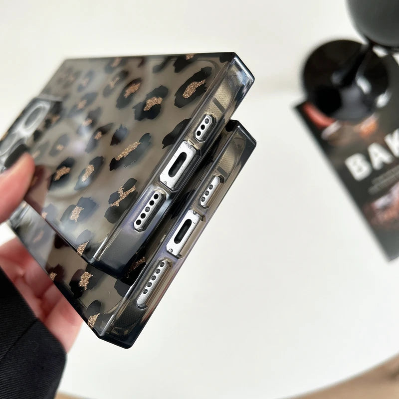 Classic Leopard Neutral Case For iPhone 17 16 Pro Max 15 13 14