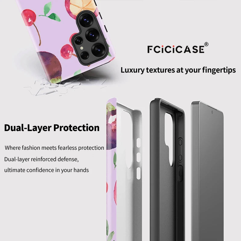 Samsung Galaxy Exotic Fruit Garden Case