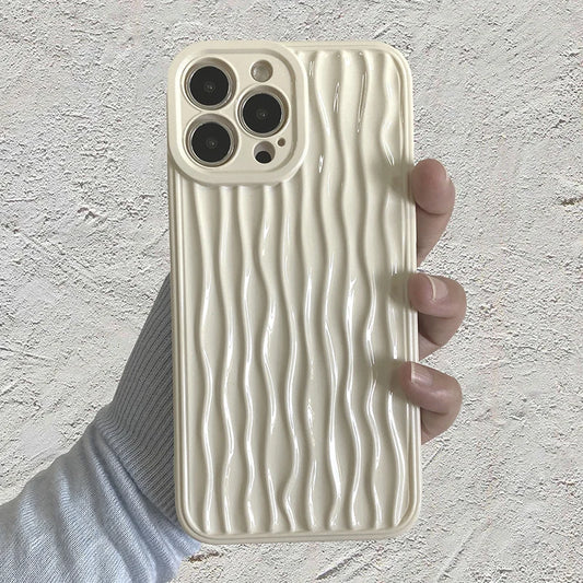 Soft Ribbed Neutral Case