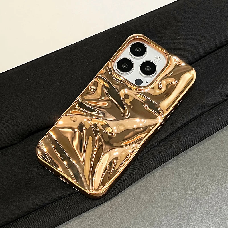Liquid Gold Mirror Case