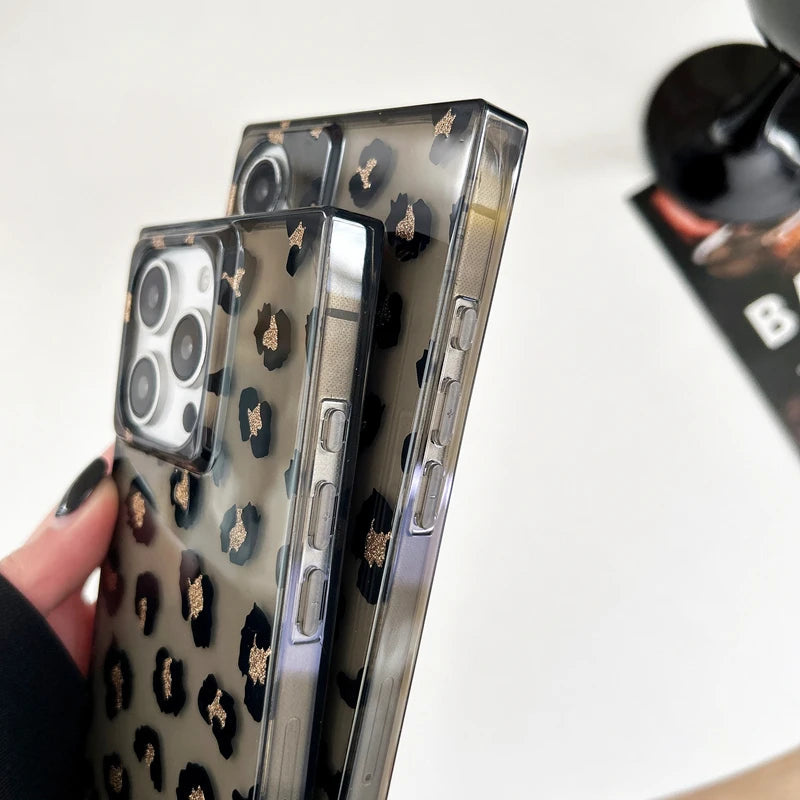 Classic Leopard Neutral Case For iPhone 17 16 Pro Max 15 13 14