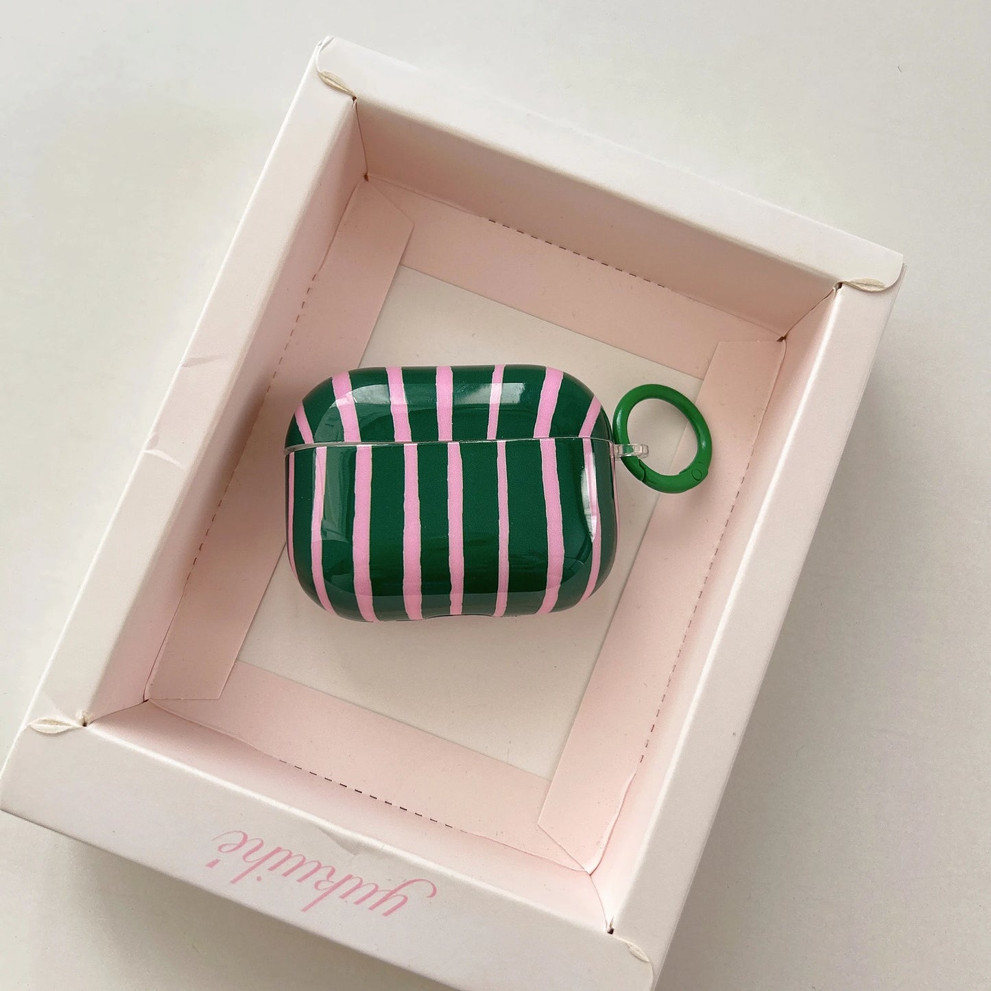 Candy Stripe AirPods Case