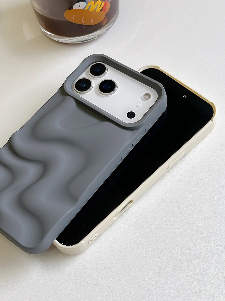 Glossy Pearl Wave Case
